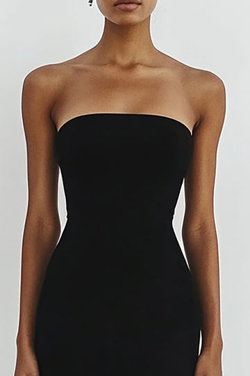 Strapless Bodycon Little Black Dress